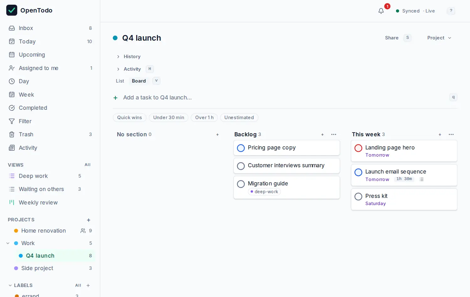 Screenshot 1